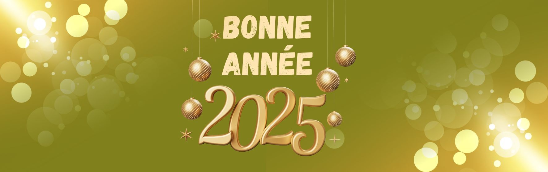 Heureuse année 2025 !